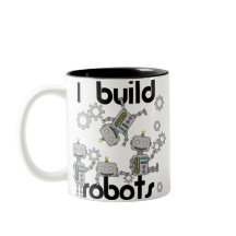 Ich errichte Roboter