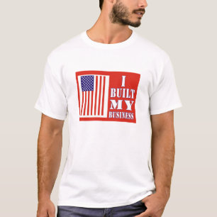 Ich errichtete meinen Geschäft politischen T-Shirt
