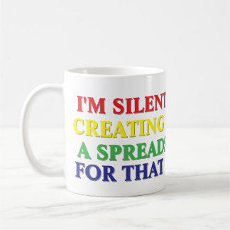 Ich erstelle dafür still und leise eine Tabelle Kaffeetasse