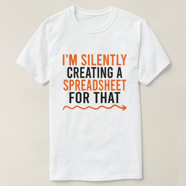 Ich erstelle dafür still und leise eine Tabelle T-Shirt (Design vorne)