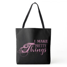 Ich erstelle schöne Dinge 18" Schultertasche