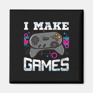 Ich erstelle Spiele als Geschenk für Videospielent Magnet