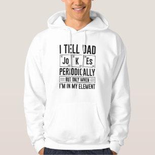 Ich erzähle Papa-Witze regelmäßig Hoodie