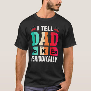 Ich erzähle Vater Jokes regelmäßig Daddy Vathers D T-Shirt
