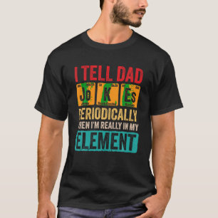 Ich erzähle Vater Jokes regelmäßig lustige Puppe f T-Shirt