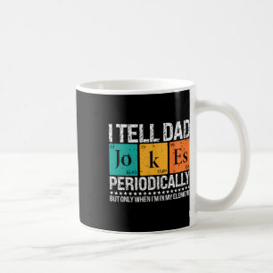 Ich erzähle Vater Jokes regelmäßig lustige Wissens Kaffeetasse