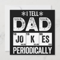 Ich erzähle Vater Jokes regelmäßig