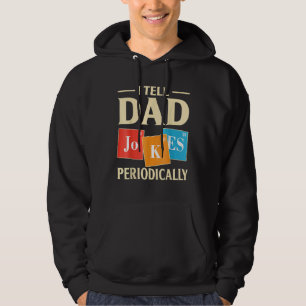 Ich erzähle Vater Jokes regelmäßig Vater Vintag Vä Hoodie