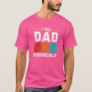 Ich erzähle Vater Jokes regelmäßig Vatertag T-Shirt