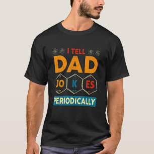 Ich erzähle Vater-Witze regelmäßig Vintagen Vatert T-Shirt