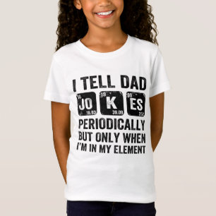 Ich erzähle Vätern regelmäßig Witze, aber nur T-Shirt