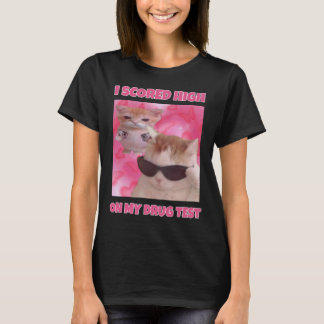 Ich erzielte hohe Katzenemmerfrauen T-Shirt