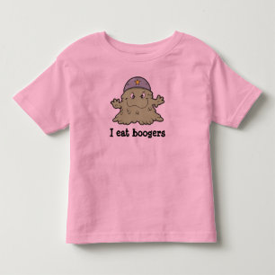 Ich esse Boogers T - Shirt für Kleinkinder