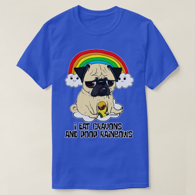 Ich esse Crayins T-Shirt (Design vorne)