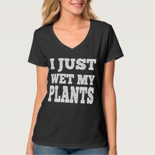 Ich esse gerade meine Pflanze in einem sonnigen Ga T-Shirt