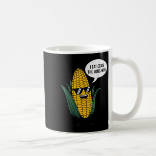 Ich esse Mais The Long Way Funny Food Quote Liebe Kaffeetasse