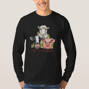 Ich esse meine Häuser nicht Vegan vegetarisch T-Shirt