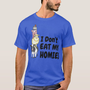 Ich esse meine Häuser nicht Vegan vegetarisch T-Shirt