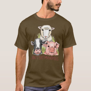Ich esse meine Homies nicht Gemüse, sonnig T-Shirt