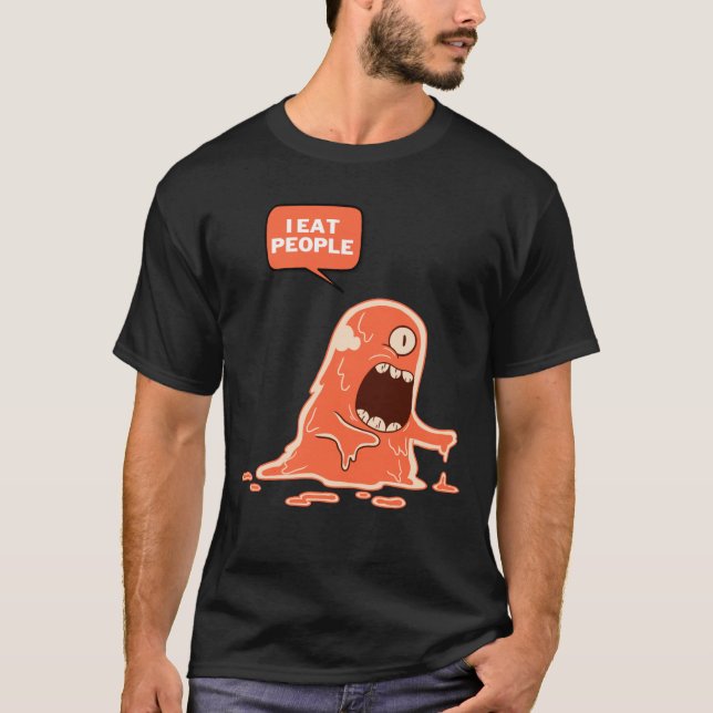 Ich esse Menschen T-Shirt (Vorderseite)