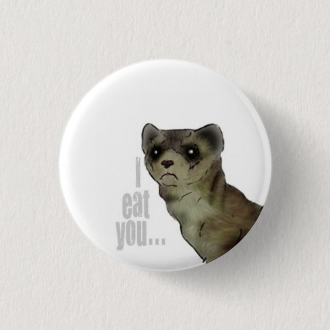 Ich esse Sie Button (Vorderseite)