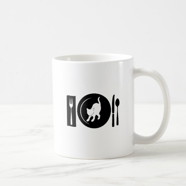 Ich esse ... tasse (Rechts)