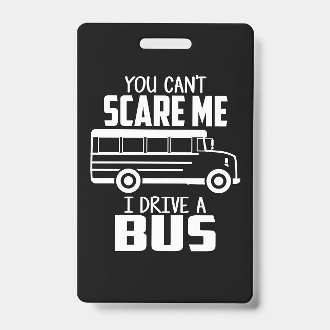 Ich fahre einen Bus Ausweis (Vorderseite)