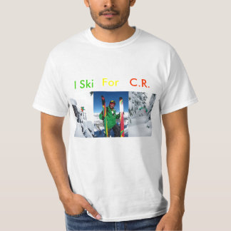 ICH FAHRE FÜR CR SKI (RASTA) T-Shirt