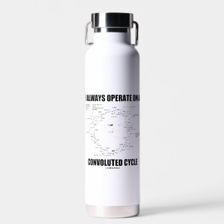 Ich fahre immer auf einem verworrenen Krebs-Zyklus Trinkflasche