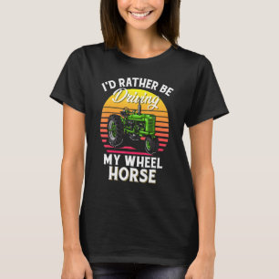 Ich fahre lieber mein Radpferd T-Shirt