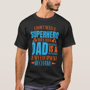Ich fahre mein Digger Construction Worker Vehicle T-Shirt
