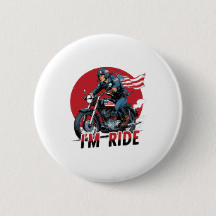 ICH FAHRE � Motorrad Button