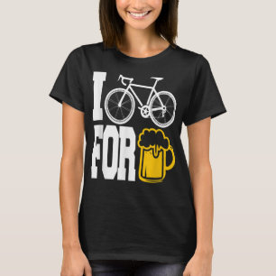 ICH FAHRE NACH BIER - Funny Cycling T Shirt! T-Shirt