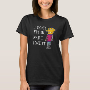 Ich falte mich nicht rein und ich Liebe es auf Höh T-Shirt