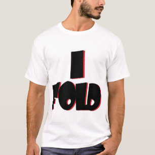 Ich falte mich T-Shirt