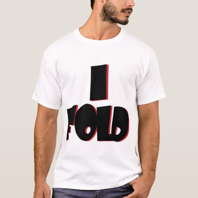 Ich falte mich T-Shirt (Vorderseite)