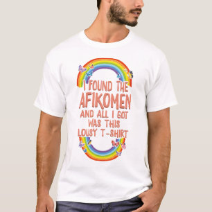Ich fand das Afikomen-Shirt, jüdischer Feiertag, l T-Shirt
