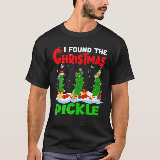 Ich fand das Weihnachtsfest Weihnachten Weihnachts T-Shirt (Vorderseite)