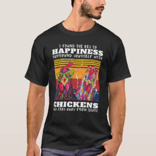 Ich fand den Schlüssel zum Glück Umgeben Sie sich T-Shirt