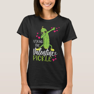 Ich fand den Valentinpickle Funny Dabbing Cucumbe T-Shirt