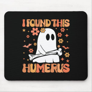 Ich fand diese humerus Funny Ghost Spooky Season H Mousepad