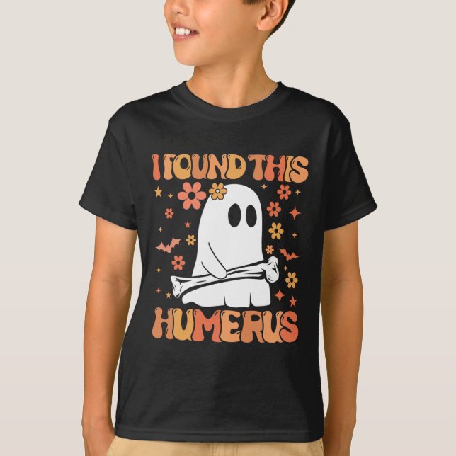 Ich fand diese humerus Funny Ghost Spooky Season H T-Shirt (Vorderseite)