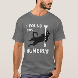 Ich fand diese humerus lustige Halloween Katze T-Shirt