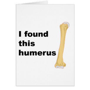 Ich fand diesen Humerus