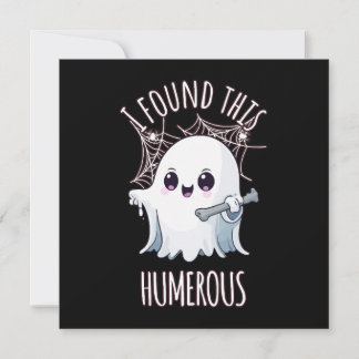 Ich fand diesen Humerus Funny Halloween Geist