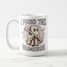 Ich fand diesen Humerus lustig Halloween-Geist Kra Kaffeetasse