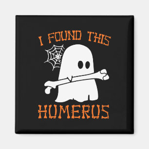 Ich fand dieses humerus Fun Halloween Ghost Skelet Magnet