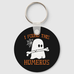 Ich fand dieses humerus Fun Halloween Ghost Skelet Schlüsselanhänger