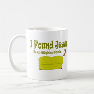 Ich fand Jesus-Kaffee-Tasse Tasse