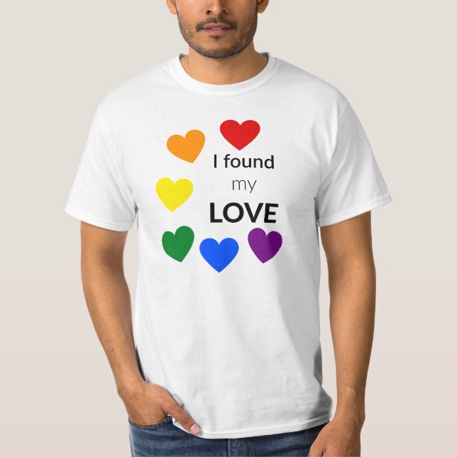 Ich fand meinen Liebe-Stolz-T - Shirt (Vorderseite)